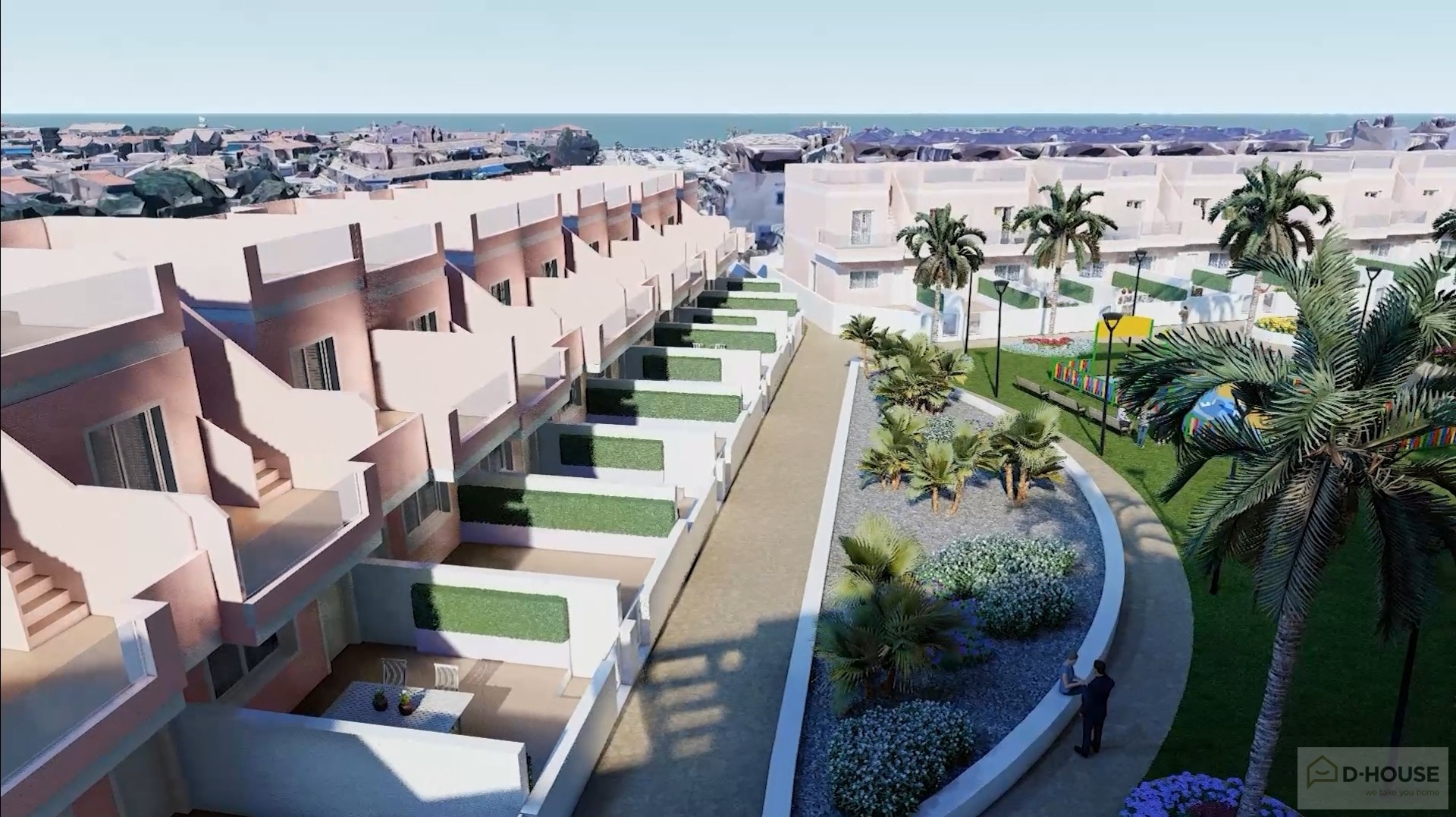 Nieuwbouwappartementen vlakbij het strand in Torre de la Horadada.